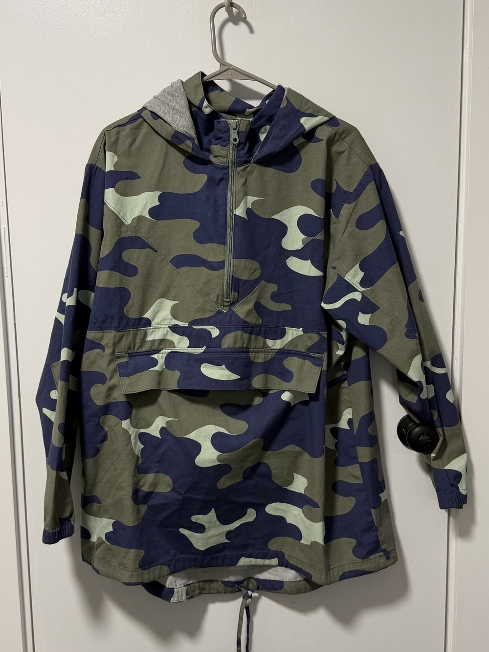 Offline by Aerie | Camo Style Pattern Jacket | Pullover Anorak | Size Large